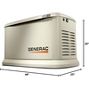 image:imageGenerac 26kW Home Standby Generator for home use with 200 amp transfer switch builtin cellular connectivity whole house generator for power backup26kW