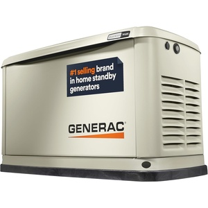 image:imageGenerac 26kW Home Standby Generator for home use with 200 amp transfer switch builtin cellular connectivity whole house generator for power backup10kW