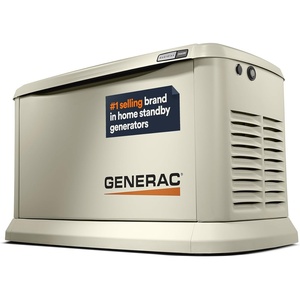 image:imageGenerac 26kW Home Standby Generator for home use with 200 amp transfer switch builtin cellular connectivity whole house generator for power backup26kW
