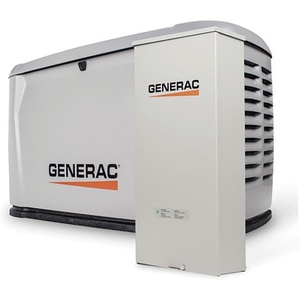image:imageGenerac 26kW Home Standby Generator for home use with 200 amp transfer switch builtin cellular connectivity whole house generator for power backup28kw  ATS  Ecobee