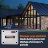 image:imageGenerac 7000 50 Amp Load Manager  Efficient Load Prioritization and WireFree Technology for Reliable Power Management  LockFeature and LED Status Display for Convenient Operation  Gray50 Amp