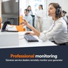 image:imageGenerac 7170 Mobile Link WiFi amp Ethernet Device  Remote Monitoring and Control for Enhanced Generator Managementorangeblack