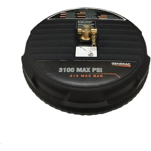 image:imageGenerac 6132 High Pressure 15 Surface Cleaner  Fast amp Uniform Cleaning  Compatible with up to 3100 PSI Pressure Washers  Durable Construction  Adjustable Quickchange Connector