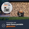 image:imageGenerac HomeLink 50Amp Portable Generator Transfer Switch Kit Upgradeable Manual Transfer Switch Indoor PreWired Panel 816 CircuitsSwitch Kit