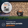 image:imageGenerac HomeLink 50Amp Portable Generator Transfer Switch Kit Upgradeable Manual Transfer Switch Indoor PreWired Panel 816 CircuitsSwitch Kit