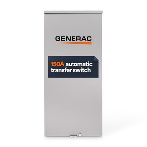 image:imageGenerac 100Amp Automatic Generator Transfer Switch Single Phase Service Entrance Rated NEMA 3R Outdoor Enclosure150Amp