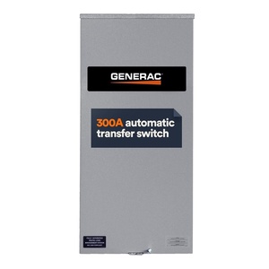 image:imageGenerac 100Amp Automatic Generator Transfer Switch Single Phase Service Entrance Rated NEMA 3R Outdoor Enclosure300Amp