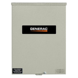 image:imageGenerac 100Amp Generator Transfer Switch Automatic Smart Transfer Switch 120240V Single Phase NEMA 3R Enclosure Load Management Ready100Amp