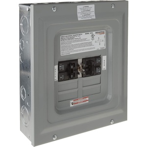 image:imageGenerac 30Amp Manual Generator Transfer Switch Power Center for Portable Generators Whole Panel Backup Outdoor Service Entry60Amp Single Load