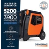 image:imageGenerac 3800Watt DualFuel Portable Inverter Generator  Gas and Propane Compatible  Quiet Operation  Clean Stable Power  Great for Home Backup Camping and RV Use5200Watt Inverter  Electric Start  COsense  50 ST
