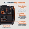 image:imageGenerac 3800Watt DualFuel Portable Inverter Generator  Gas and Propane Compatible  Quiet Operation  Clean Stable Power  Great for Home Backup Camping and RV Use3800Watt Inverter  Electric Start  COsense  50 ST