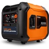 image:imageGenerac 3500Watt Gas Powered Portable Inverter Generator  Electric Start  Lightweight Enclosure  UltraQuiet Performance  Great for Home Backup Camping and RV Use