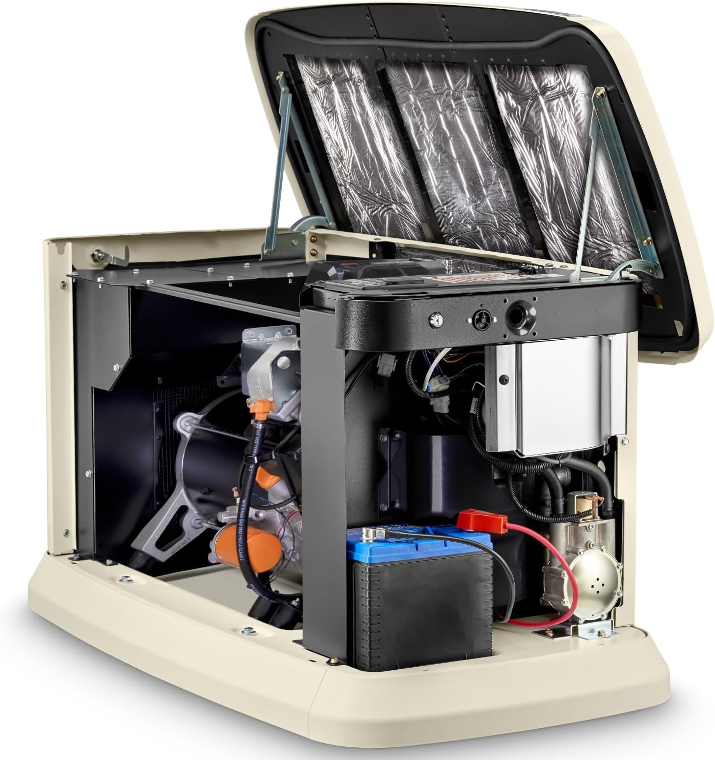 image:imageGenerac Guardian 18kW Home Standby Generator with 200 Amp Transfer Switch  Automatic Whole House Backup Power for Storms Emergencies and Outages WiFi Enabled Runs on Natural Gas or Liquid Propane