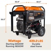image:imageGenerac 19300 Starting Watt Portable Gas Generator  Electric Start  Home Backup or RV Ready  Heavy Duty Frame  Quiet Long Runtime Emergency Power  49State Compliant22 500 Starting Watts