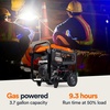 image:imageGenerac 19300 Starting Watt Portable Gas Generator  Electric Start  Home Backup or RV Ready  Heavy Duty Frame  Quiet Long Runtime Emergency Power  49State Compliant22 500 Starting Watts