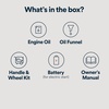 image:imageGenerac 6875 Starting Watt Portable Gas Generator  Electric Start  Home Backup or RV Ready  Heavy Duty Frame  Quiet Long Runtime Emergency Power  50State Compliant6 875 Starting Watts