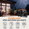 image:imageGenerac 6875 Starting Watt Portable Gas Generator  Electric Start  Home Backup or RV Ready  Heavy Duty Frame  Quiet Long Runtime Emergency Power  50State Compliant9 400 Starting Watts