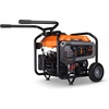 image:imageGenerac 6875 Starting Watt Portable Gas Generator  Electric Start  Home Backup or RV Ready  Heavy Duty Frame  Quiet Long Runtime Emergency Power  50State Compliant6 875 Starting Watts