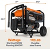 image:imageGenerac 10000 Starting Watt Portable Gas Generator Electric Start8 125 Starting Watts