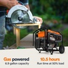 image:imageGenerac 10000 Starting Watt Portable Gas Generator Electric Start8 125 Starting Watts With Cord