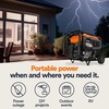 image:imageGenerac 10000 Starting Watt Portable Gas Generator Electric Start8 125 Starting Watts With Cord