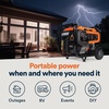 image:imageGenerac 10000 Starting Watt Portable Gas Generator Electric Start8 250 Starting Watts  49 State