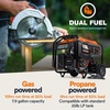 image:imageGenerac 10000 Starting Watt Portable Gas Generator Electric Start9 400 Starting Watts