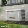 image:imageGenerac 10kW Whole Home Generator Transfer Switch amp Cellular Capability14 000 kW