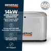 image:imageGenerac 10kW Whole Home Generator Transfer Switch amp Cellular Capability14 000 kW