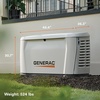 image:imageGenerac 10kW Whole Home Generator Transfer Switch amp Cellular Capability26 000 kW