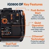 image:imageGenerac 4000 Starting Watt Gas Portable Inverter Generator Extension Cord3 800 Starting Watts