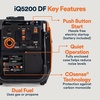 image:imageGenerac 4000 Starting Watt Gas Portable Inverter Generator Extension Cord5 200 Starting Watts