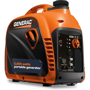 image:imageGenerac 4000 Starting Watt Gas Portable Inverter Generator Extension Cord2 500 Starting Watts